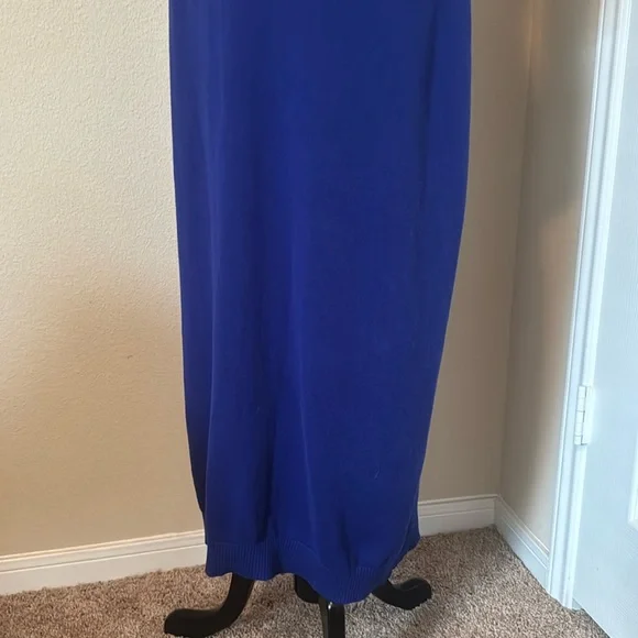 |•VICTORIA’S SECRET•| Maxi Sweater Dress Royal Blue Small - Picture 4 of 9